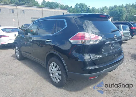 2014 Nissan Rogue S z USA, uszkodzony, nr VIN 5N1AT2MV1EC752157